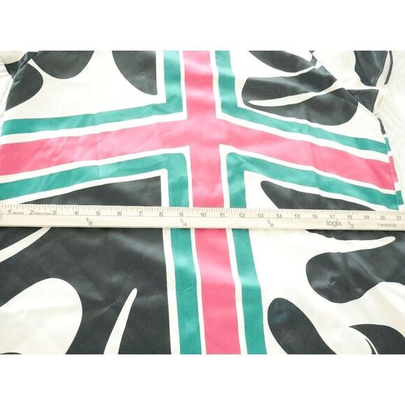 UMGEE U.S.A. Women's Magenta & Black Abstract Crewneck Shift Dress L - Picture 7 of 10